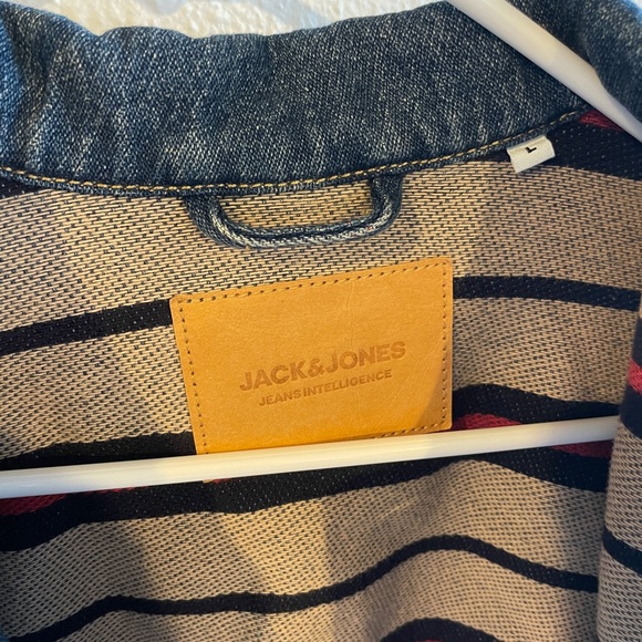 Jack&Jones Denim Overcoat - Picture 2 of 3